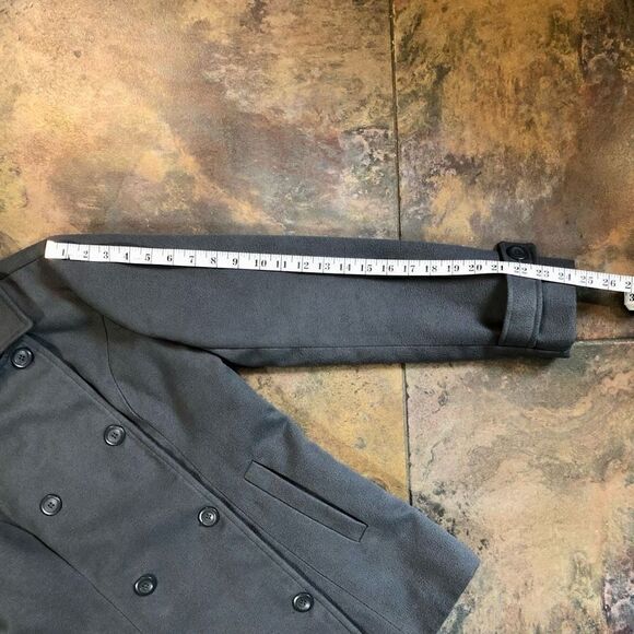 Forever 21 Women’s Gray Pea Coat Size Small - Picture 5 of 12